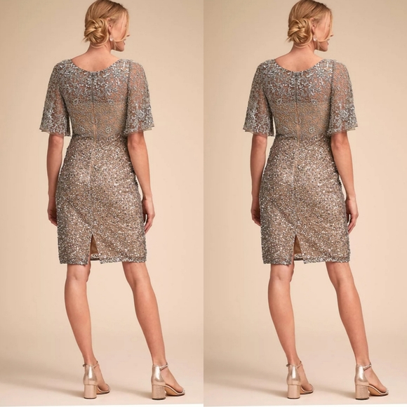 💯%Anthropologie ×Bhldn Helen Dress - Picture 3 of 12